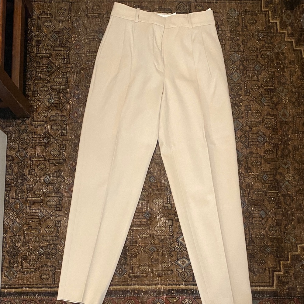 Babaton pleated trousers